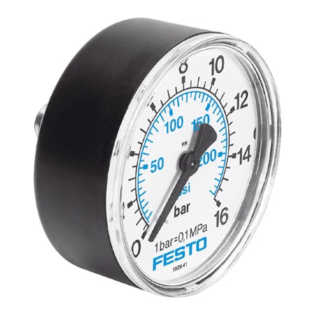 Festo Pressure Gauge MA-50-16-1/4 MA-50-16-1/4